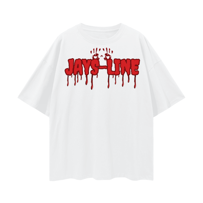 “ Freddy Krueger” Oversize Deep Drop Shoulder Tee - 190 GSM