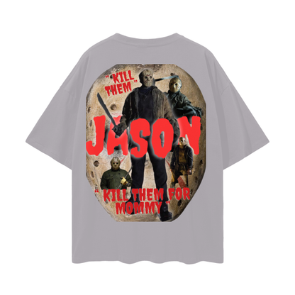 “ Jason “ Oversize Deep Drop Shoulder Tee - 190 GSM