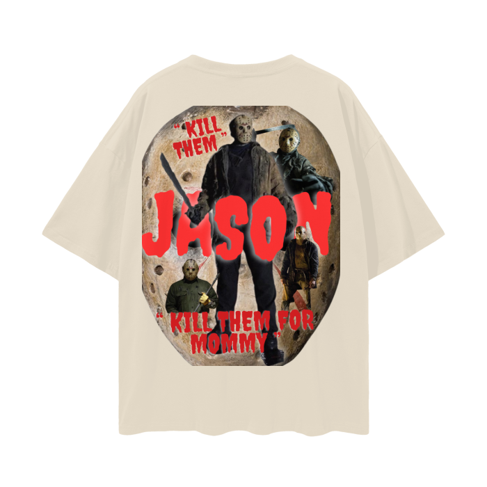 “ Jason “ Oversize Deep Drop Shoulder Tee - 190 GSM